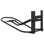 Sport si Outdoor - Accesorii si echipamente sportive - Echitatie - Suport pentru sa pliabil, montat pe perete, negru, fier - Infinity.ro