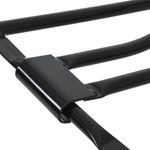 Sport si Outdoor - Accesorii si echipamente sportive - Echitatie - Suport pentru sa pliabil, montat pe perete, negru, fier - Infinity.ro