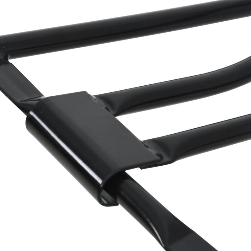 Sport si Outdoor - Accesorii si echipamente sportive - Echitatie - Suport pentru sa pliabil, montat pe perete, negru, fier - Infinity.ro
