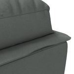 Casa si Gradina - Mobilier - Scaune si fotolii - Fotolii - Sezlong de masaj cu perne, gri inchis, material textil - Infinity.ro