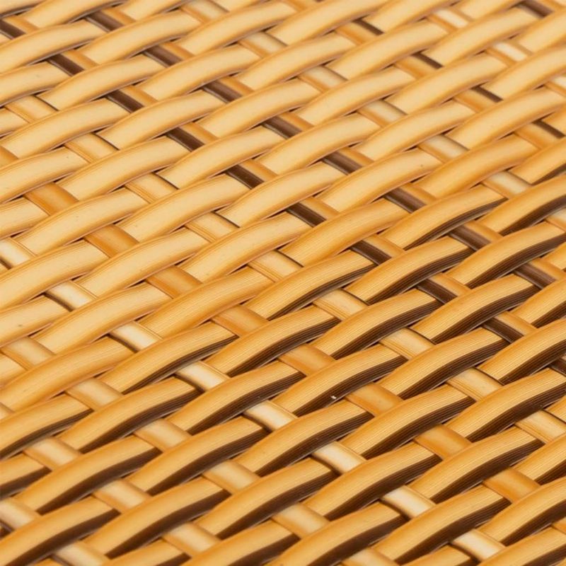 Casa si Gradina - Gradina si terasa - Garduri, panouri si accesorii - Paravan Balcon Maro Deschis 500x100 cm Poly Rattan - Infinity.ro