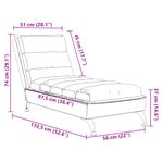 Casa si Gradina - Mobilier - Scaune si fotolii - Fotolii - Sezlong cu perne, albastru, material textil - Infinity.ro