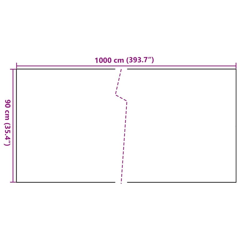 Casa si Gradina - Gradina si terasa - Garduri, panouri si accesorii - Paravan pentru balcon, negru, 1000x90 cm, poliratan - Infinity.ro