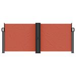 Casa si Gradina - Gradina si terasa - Umbrele si pavilioane - Umbrele - Copertina laterala retractabila, caramiziu, 100 x 1000 cm - Infinity.ro