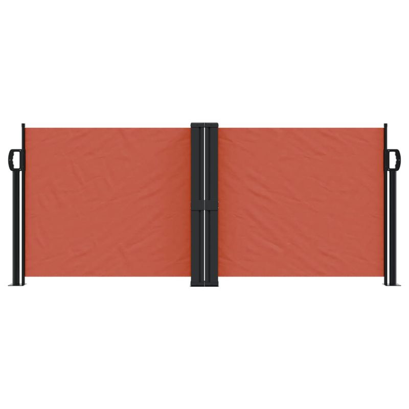 Casa si Gradina - Gradina si terasa - Umbrele si pavilioane - Umbrele - Copertina laterala retractabila, caramiziu, 100 x 1000 cm - Infinity.ro