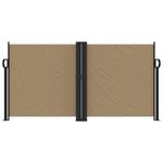 Casa si Gradina - Gradina si terasa - Umbrele si pavilioane - Umbrele - Copertina laterala retractabila, gri taupe, 120 x 1000 cm - Infinity.ro