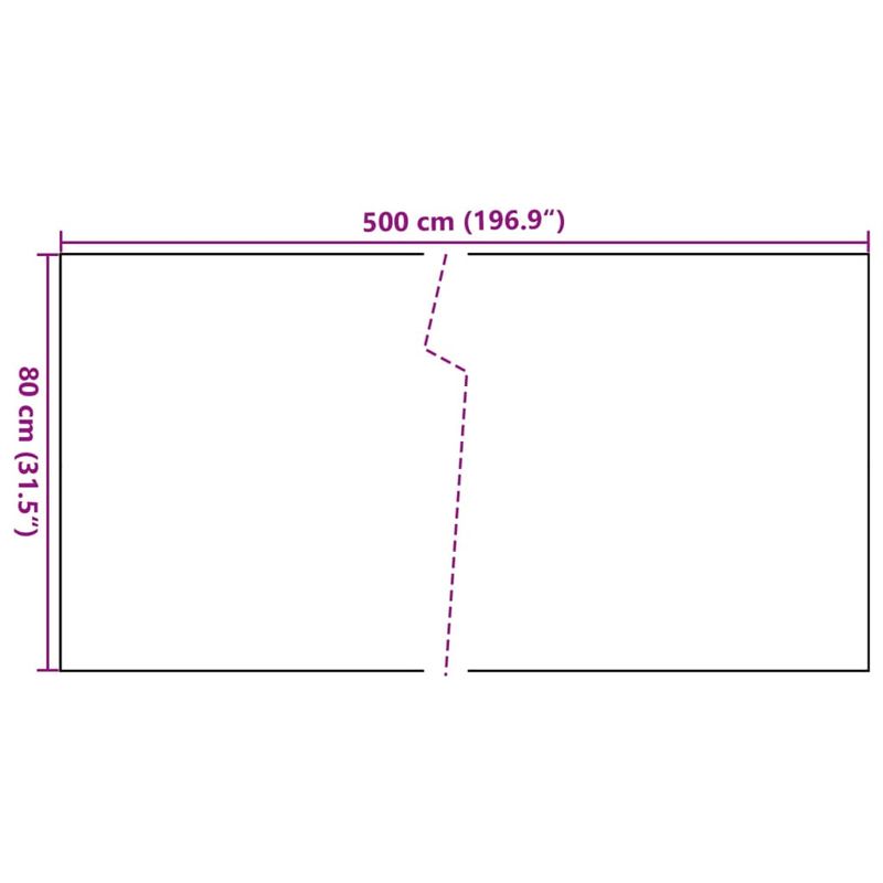 Casa si Gradina - Gradina si terasa - Garduri, panouri si accesorii - Paravan pentru balcon, negru, 500x80 cm, poliratan - Infinity.ro