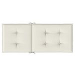 Casa si Gradina - Textile si covoare - Perne si pilote - Perne decorative - Perne scaun spatar inalt, 4 buc. melanj crem 120x50x4 cm textil - Infinity.ro