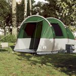 Sport si Outdoor - Camping - Corturi camping - Cort de camping tunel pentru 4 persoane, verde, impermeabil - Infinity.ro