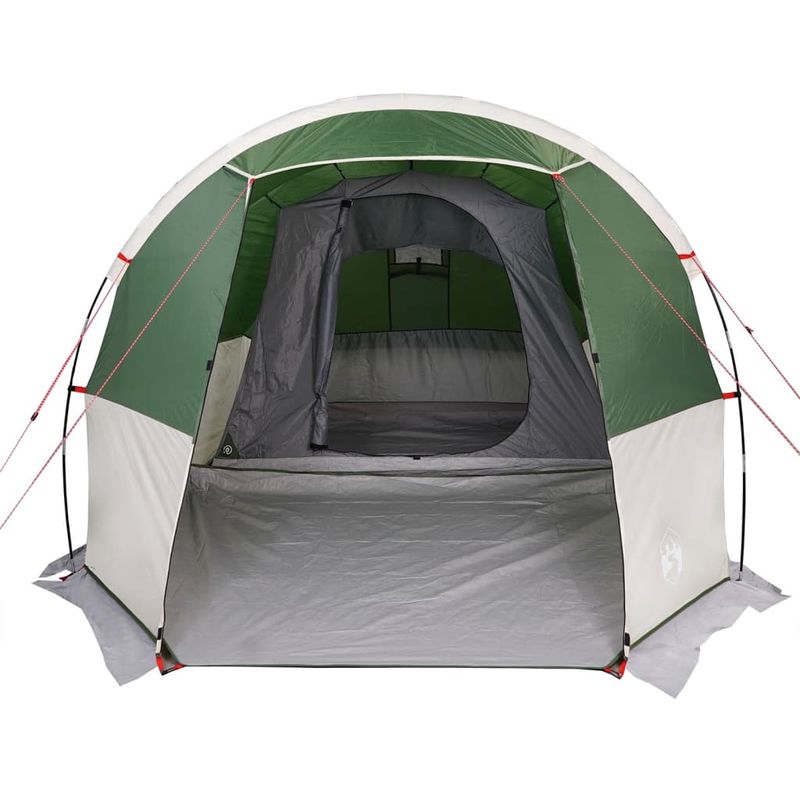 Sport si Outdoor - Camping - Corturi camping - Cort de camping tunel pentru 4 persoane, verde, impermeabil - Infinity.ro