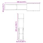 Jucarii, Copii si Bebe - Jucarii si jocuri - Jucarii de exterior - Spatii de joaca si accesorii - Set de joaca pentru exterior, lemn masiv de douglas - Infinity.ro