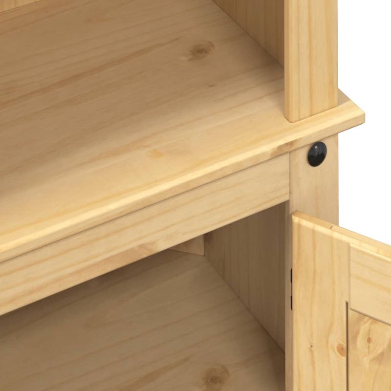 Casa si Gradina - Mobilier - Comode si corpuri - Corpuri bucatarie - Dulap inalt „Corona”, 74x38x170 cm, lemn masiv de pin - Infinity.ro