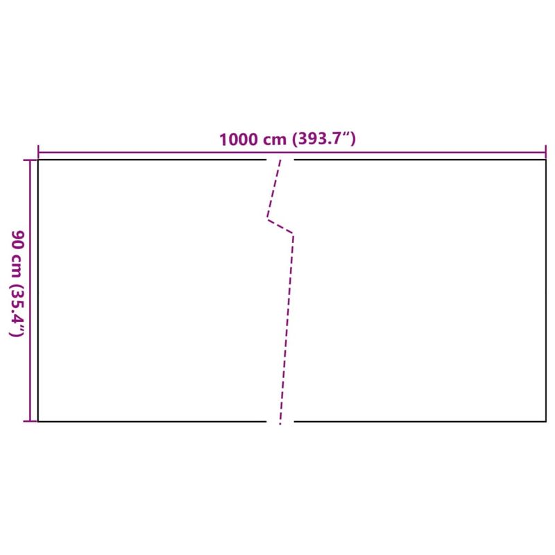 Casa si Gradina - Gradina si terasa - Garduri, panouri si accesorii - Paravan Balcon Maro Deschis 1000x90 cm Poly Rattan - Infinity.ro