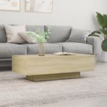 Casa si Gradina - Mobilier - Mese si birouri - Masute de cafea - Masuta de cafea, stejar sonoma, 100x49,5x31 cm, lemn prelucrat - Infinity.ro