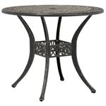 Casa si Gradina - Gradina si terasa - Mobilier exterior - Seturi mobila gradina - Set mobilier de gradina, 5 piese, bronz, aluminiu turnat - Infinity.ro