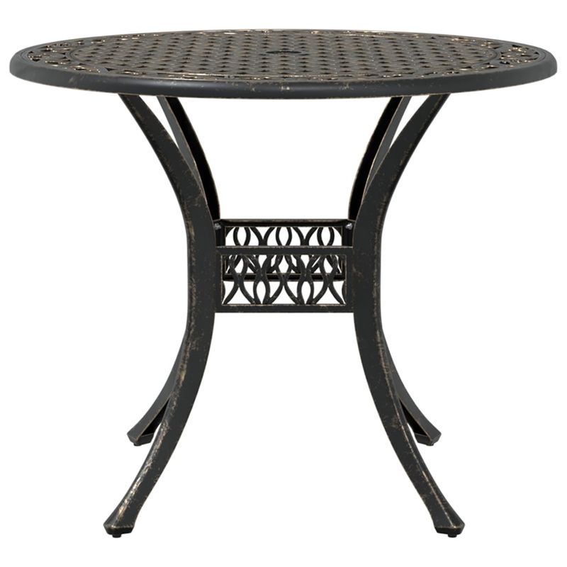 Casa si Gradina - Gradina si terasa - Mobilier exterior - Seturi mobila gradina - Set mobilier de gradina, 5 piese, bronz, aluminiu turnat - Infinity.ro