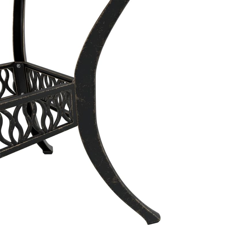 Casa si Gradina - Gradina si terasa - Mobilier exterior - Seturi mobila gradina - Set mobilier de gradina, 5 piese, bronz, aluminiu turnat - Infinity.ro