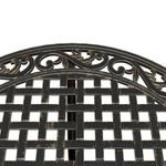 Casa si Gradina - Gradina si terasa - Mobilier exterior - Seturi mobila gradina - Set mobilier de gradina, 5 piese, bronz, aluminiu turnat - Infinity.ro