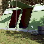 Sport si Outdoor - Camping - Corturi camping - Cort de familie tunel, 10 persoane, verde, impermeabil - Infinity.ro