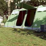 Sport si Outdoor - Camping - Corturi camping - Cort de familie tunel, 10 persoane, verde, impermeabil - Infinity.ro