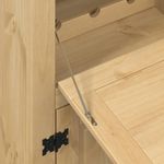 Casa si Gradina - Mobilier - Dulapuri si sifoniere - Dulapuri - Dulap de vinuri „Corona”, 97x45x114 cm, lemn masiv de pin - Infinity.ro