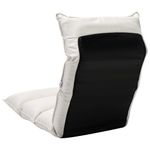 Casa si Gradina - Mobilier - Scaune si fotolii - Scaune - Scaun de podea pliabil, crem, material textil - Infinity.ro