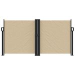 Casa si Gradina - Gradina si terasa - Umbrele si pavilioane - Umbrele - Copertina laterala retractabila, bej, 120 x 600 cm - Infinity.ro
