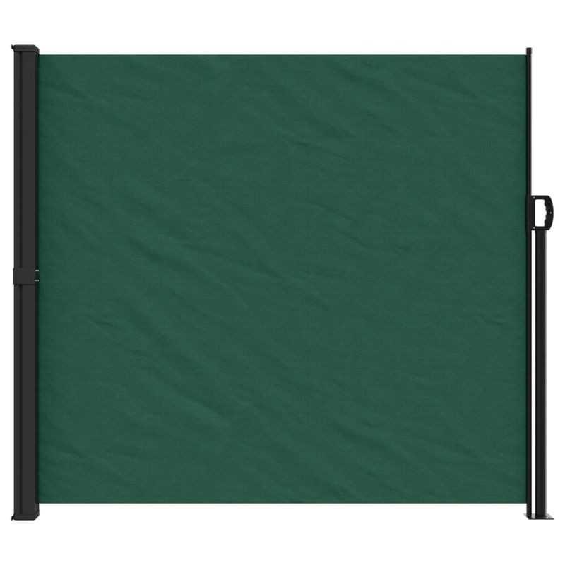 Casa si Gradina - Gradina si terasa - Umbrele si pavilioane - Umbrele - Copertina laterala retractabila, verde inchis, 180x500 cm - Infinity.ro