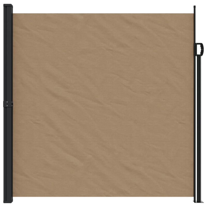 Casa si Gradina - Gradina si terasa - Umbrele si pavilioane - Umbrele - Copertina laterala retractabila, gri taupe, 200x600 cm - Infinity.ro