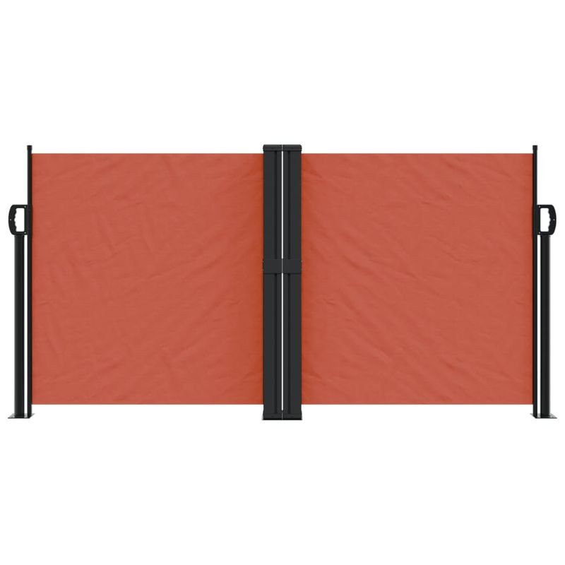 Casa si Gradina - Gradina si terasa - Umbrele si pavilioane - Umbrele - Copertina laterala retractabila, caramiziu, 120x1200 cm - Infinity.ro
