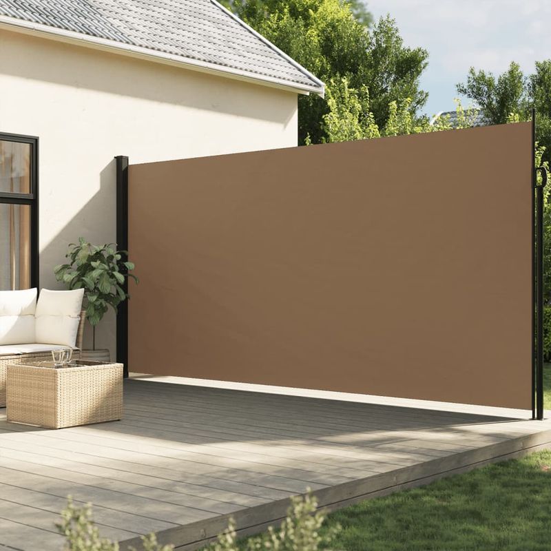 Casa si Gradina - Gradina si terasa - Umbrele si pavilioane - Umbrele - Copertina laterala retractabila, gri taupe, 200x300 cm - Infinity.ro
