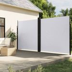 Casa si Gradina - Gradina si terasa - Umbrele si pavilioane - Umbrele - Copertina laterala retractabila, alb, 200x1000 cm - Infinity.ro