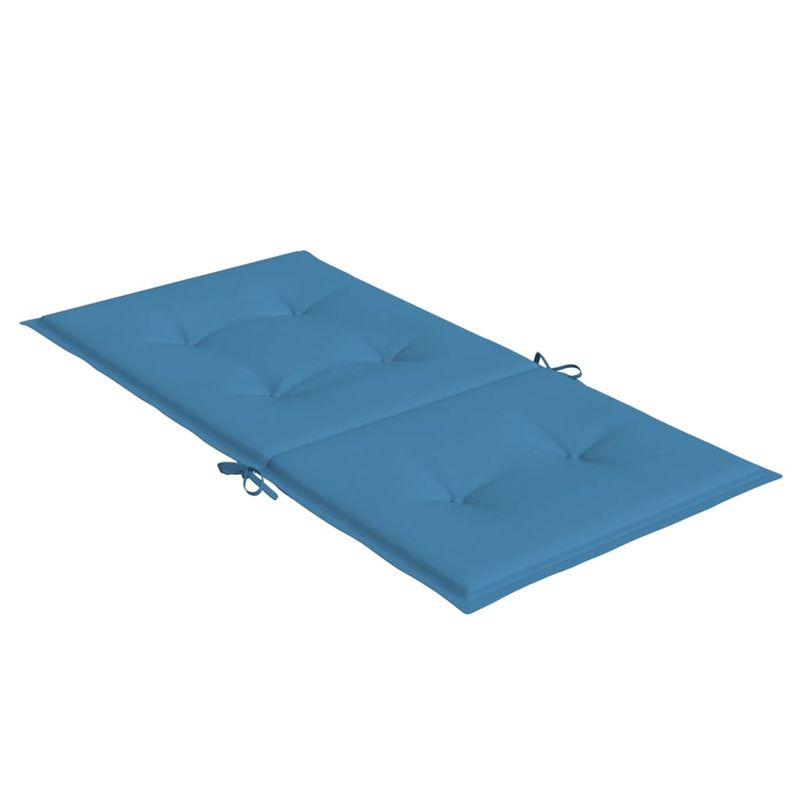 Casa si Gradina - Textile si covoare - Perne si pilote - Perne decorative - Perne scaun spatar mic 2 buc. melanj albastru 100x50x4cm textil - Infinity.ro