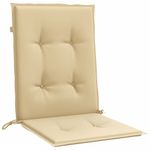 Casa si Gradina - Textile si covoare - Perne si pilote - Perne decorative - Perne scaun cu spatar mic, 4 buc. melanj bej 100x50x4 cm textil - Infinity.ro