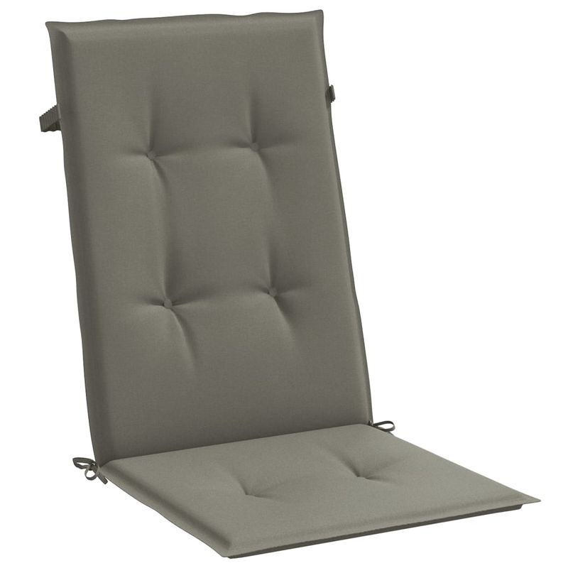 Casa si Gradina - Textile si covoare - Perne si pilote - Perne decorative - Perne scaun cu spatar inalt 6 buc. melanj gri 120x50x4cm textil, gri închis melange - Infinity.ro
