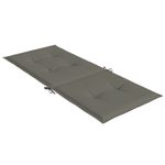 Casa si Gradina - Textile si covoare - Perne si pilote - Perne decorative - Perne scaun cu spatar inalt 6 buc. melanj gri 120x50x4cm textil, gri închis melange - Infinity.ro