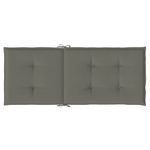 Casa si Gradina - Textile si covoare - Perne si pilote - Perne decorative - Perne scaun cu spatar inalt 6 buc. melanj gri 120x50x4cm textil, gri închis melange - Infinity.ro