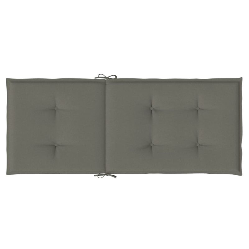 Casa si Gradina - Textile si covoare - Perne si pilote - Perne decorative - Perne scaun cu spatar inalt 6 buc. melanj gri 120x50x4cm textil, gri închis melange - Infinity.ro