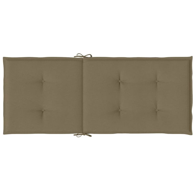 Casa si Gradina - Textile si covoare - Perne si pilote - Perne decorative - Perne scaun spatar inalt 2buc melanj gri taupe120x50x4cm textil - Infinity.ro