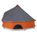 Sport si Outdoor - Camping - Corturi camping - Cort de familie Tipi pentru 6 persoane gri impermeabil - Infinity.ro