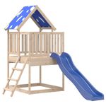 Jucarii, Copii si Bebe - Jucarii si jocuri - Jucarii de exterior - Spatii de joaca si accesorii - Set de joaca pentru exterior, lemn masiv de pin - Infinity.ro