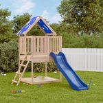 Jucarii, Copii si Bebe - Jucarii si jocuri - Jucarii de exterior - Spatii de joaca si accesorii - Set de joaca pentru exterior, lemn masiv de pin - Infinity.ro