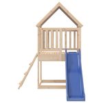 Jucarii, Copii si Bebe - Jucarii si jocuri - Jucarii de exterior - Spatii de joaca si accesorii - Set de joaca pentru exterior, lemn masiv de pin - Infinity.ro