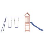 Jucarii, Copii si Bebe - Jucarii si jocuri - Jucarii de exterior - Spatii de joaca si accesorii - Set de joaca pentru exterior, lemn masiv de douglas - Infinity.ro