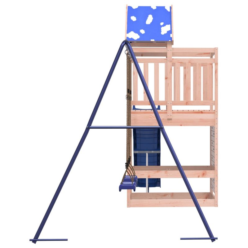 Jucarii, Copii si Bebe - Jucarii si jocuri - Jucarii de exterior - Spatii de joaca si accesorii - Set de joaca pentru exterior, lemn masiv de douglas - Infinity.ro