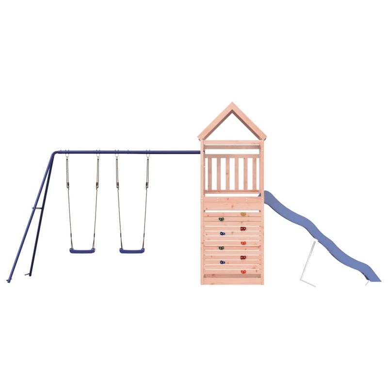 Jucarii, Copii si Bebe - Jucarii si jocuri - Jucarii de exterior - Spatii de joaca si accesorii - Set de joaca pentru exterior, lemn masiv de douglas - Infinity.ro