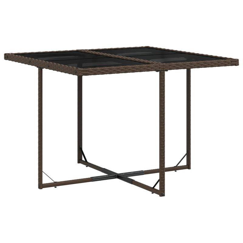 Casa si Gradina - Gradina si terasa - Mobilier exterior - Seturi mobila gradina - Set mobilier de gradina, 5 piese, cu perne, maro, poliratan - Infinity.ro