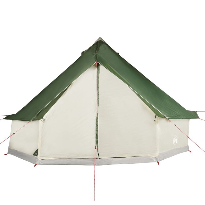 Sport si Outdoor - Camping - Corturi camping - Cort de familie Tipi pentru 6 persoane, verde, impermeabil - Infinity.ro