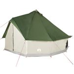 Sport si Outdoor - Camping - Corturi camping - Cort de familie Tipi pentru 6 persoane, verde, impermeabil - Infinity.ro