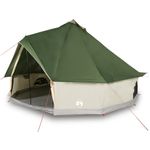 Sport si Outdoor - Camping - Corturi camping - Cort de familie Tipi pentru 6 persoane, verde, impermeabil - Infinity.ro